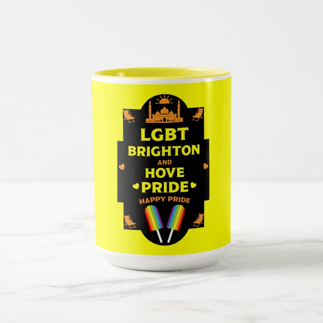 Caneca Brighton Orgulho gay (Centro)