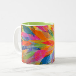 Caneca brilhante da aguarela por Leslie Clair