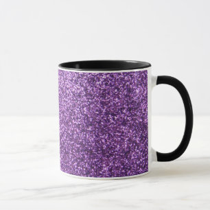 Caneca Brilho roxo do falso