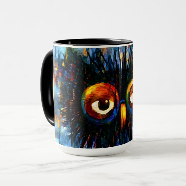 Caneca Brilliant e Wise Owl (Frente Esquerda)