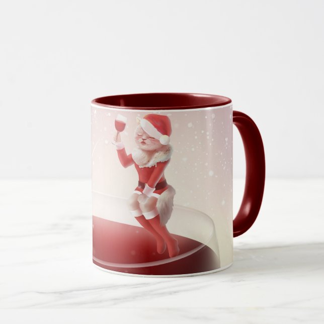 Caneca Brinde de Natal (Frente Esquerda)