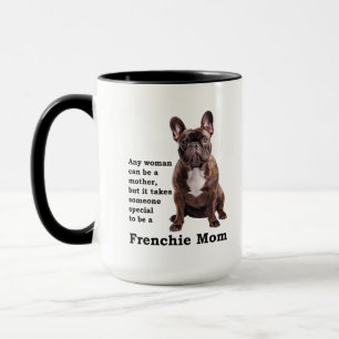 Caneca Brindle French Bulldog Mãe