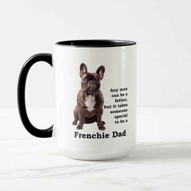 Caneca Brindle French Bulldog Pai (Esquerda)
