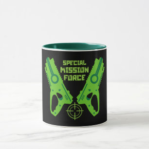 Caneca Brinquedo Infantil Arma Batalha Natal E Aniversári