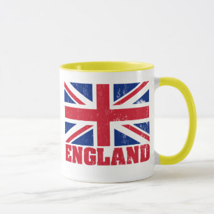 Caneca britânica da bandeira de Union Jack