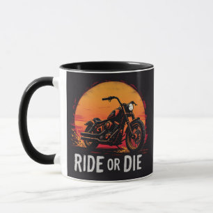 Caneca Brite-T Motorcycle Ride or Die 0019613