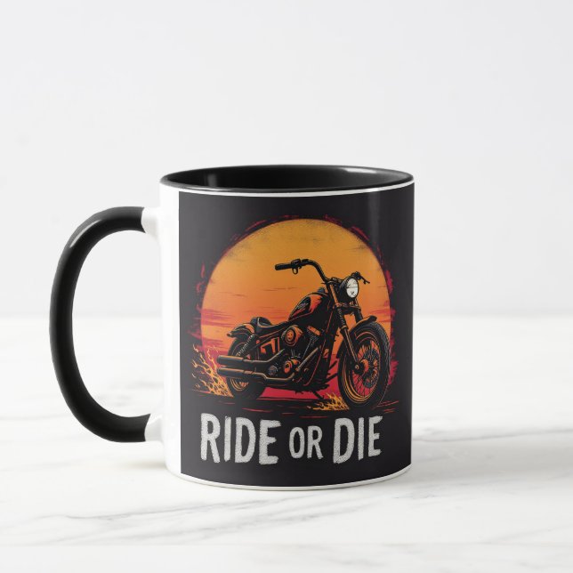 Caneca Brite-T Motorcycle Ride or Die 0019613 (Esquerda)