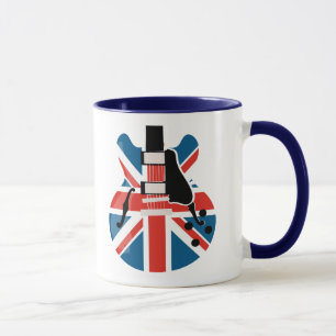Caneca Britpop Guitar