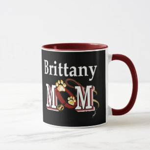 Caneca Brittany Dog MOM
