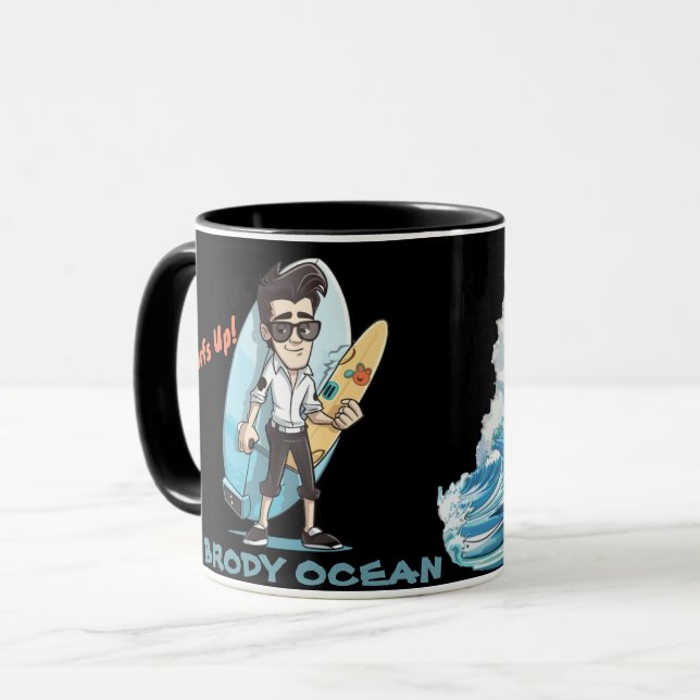 Caneca Brody Ocean Wavecrest (Frente Esquerda)