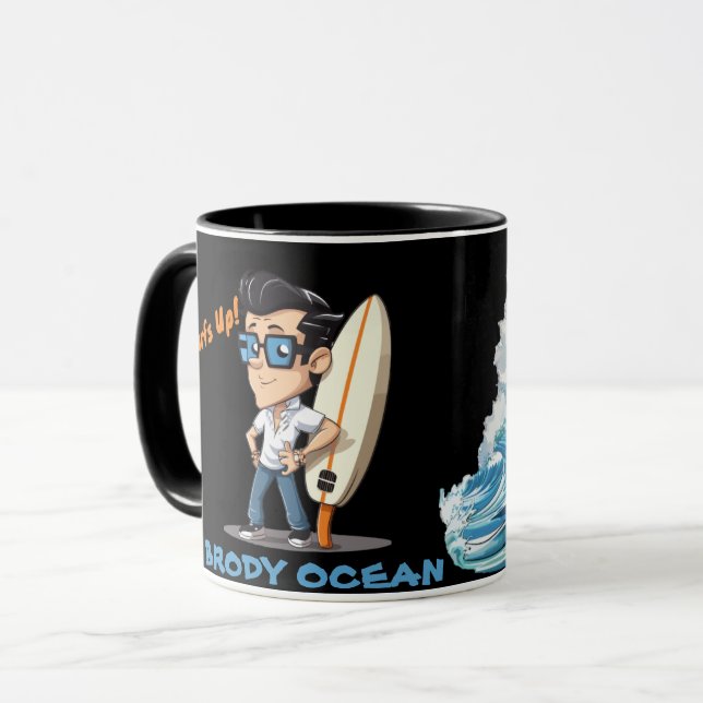 Caneca Brody Ocean Wavecrest (Frente Esquerda)