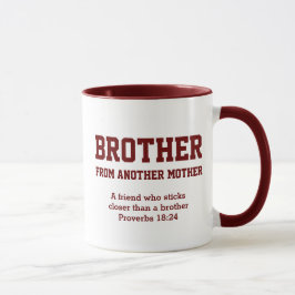 Caneca Bromance | IRMÃO DE OUTRA MÃE | cristão