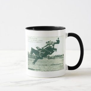 Caneca Bronc Bucking famoso cinco minutos