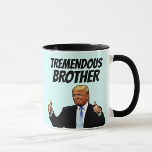 CANECA BROTHER CAFFEE MUG, DONALD TRUMP ENGRAÇADO