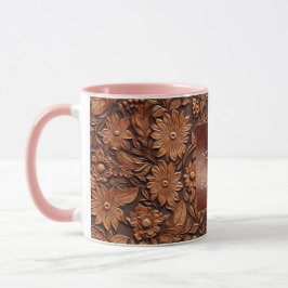 Caneca Brown Boho Floral