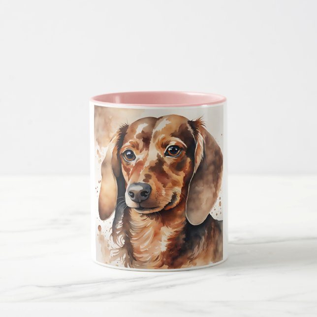Caneca Brown Dachshund (Centro)