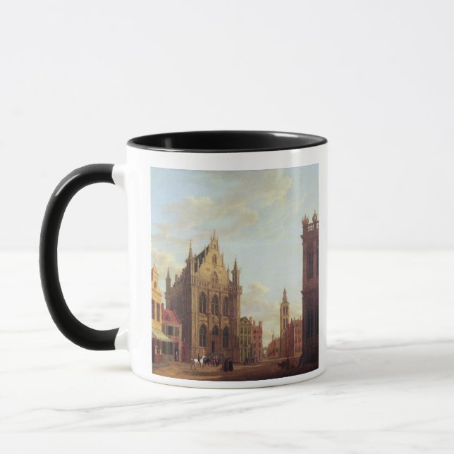 Caneca Bruges, 1824 (óleo no painel) (Esquerda)