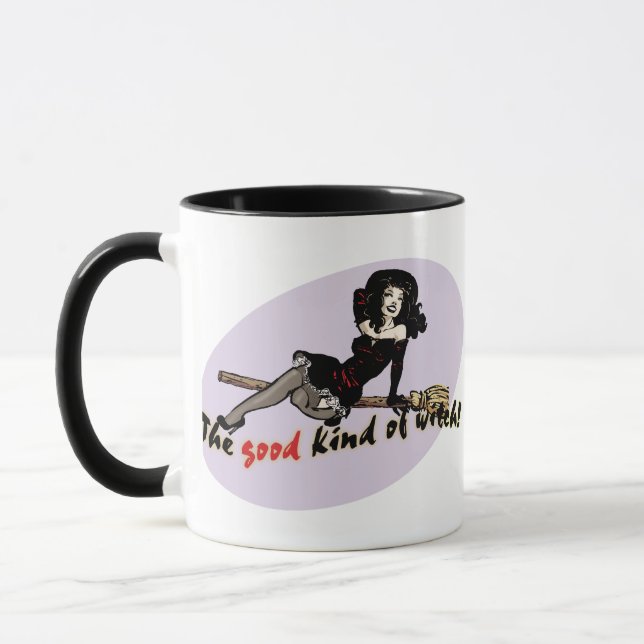 Caneca Bruxa Boa Tipo Retro (Esquerda)