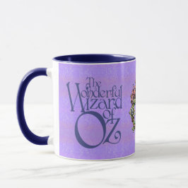 Caneca Bruxa Clássica do Brasão Real de Oz Azul