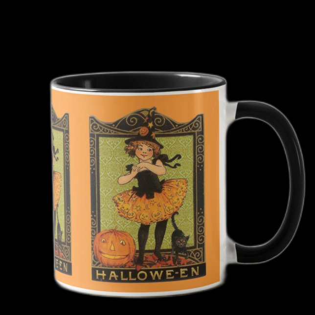 Caneca Bruxa de Halloween (Criador carregado)