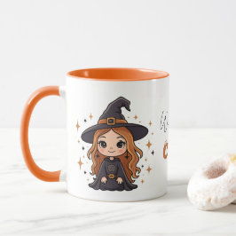 Caneca Bruxa de Halloween Maciça | Spooky Adorable