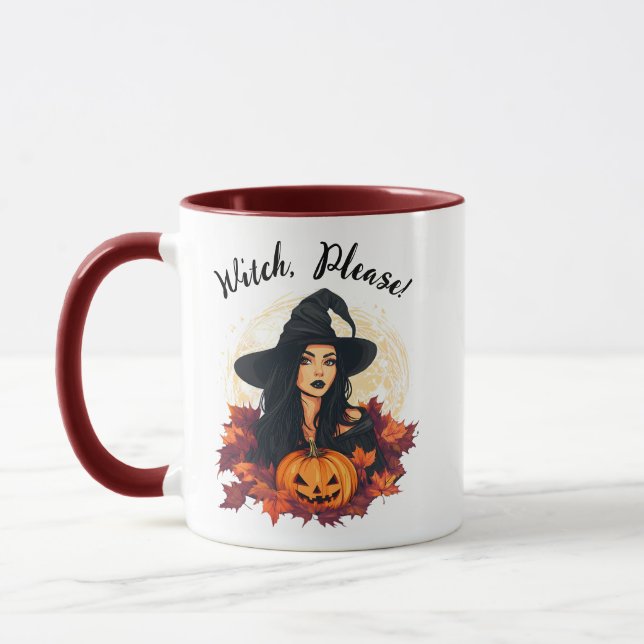 Caneca Bruxa fofa (Esquerda)