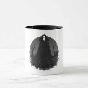 Caneca Bruxa Gothic Salem à meia-noite