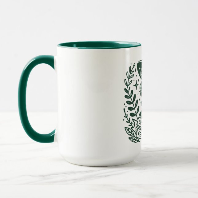 Caneca Bruxa Liberal Feminista SPOOKY (Esquerda)