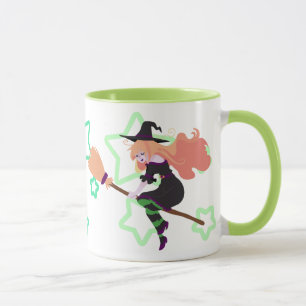 Caneca Bruxa loura da morango