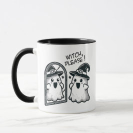 Caneca Bruxa, Por Favor! Fantasma do Bom Halloween