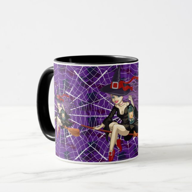 Caneca Bruxa Spooky (Frente Esquerda)