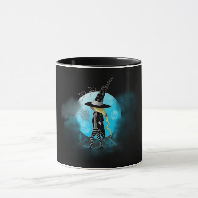 Caneca Bruxas e Gatos Mágicos (Centro)