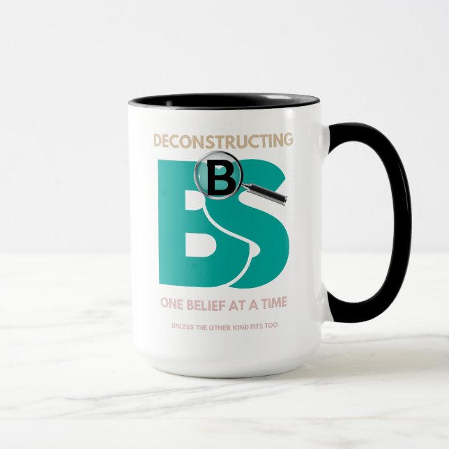 Caneca BS Mug - Edição de Divisão do Sistema de Crenças (Direita)
