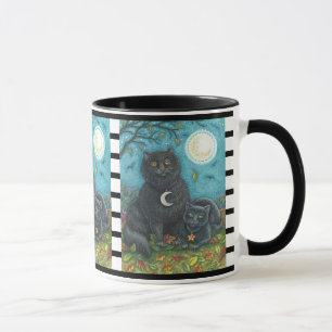 CANECA BUBO E PYEWACKET, GOMA COMBO COMBO DE GATO PRETO