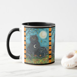 CANECA BUBO E PYEWACKET, GOMA COMBO COMBO DE GATO PRETO