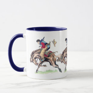 Caneca Buckaroo japonês antigo 1