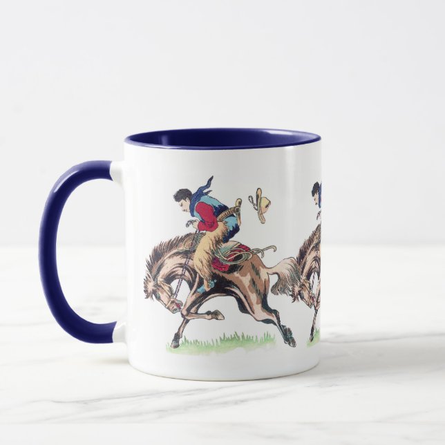 Caneca Buckaroo japonês antigo 1 (Esquerda)