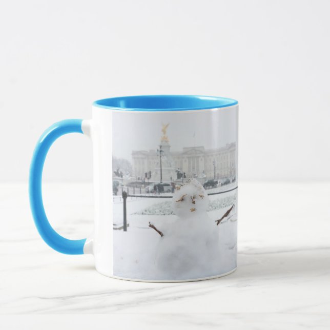 Caneca Buckingham Palace Snowman London (Esquerda)