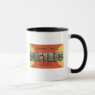 Caneca Bucyrus, letra ScenesBucyrus de OhioLarge, OH