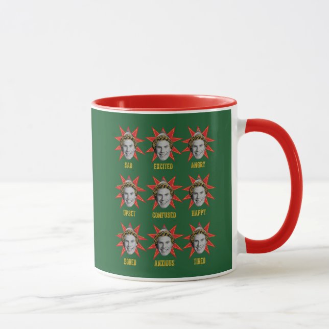 Caneca Buddy, o Elf | Emoções (Direita)