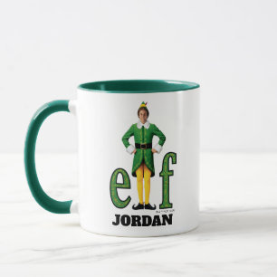 Caneca Buddy, o logotipo do filme Elf