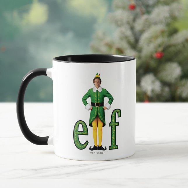 Caneca Buddy, o logotipo do filme Elf (Criador carregado)