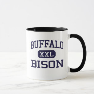 Caneca Búfalo - bisonte - alto - búfalo West Virginia