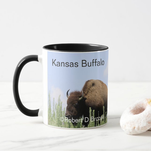 Caneca Búfalo do Kansas  (Com Donut)