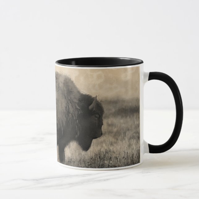Caneca Buffalo Americano - Plains Bison (Direita)