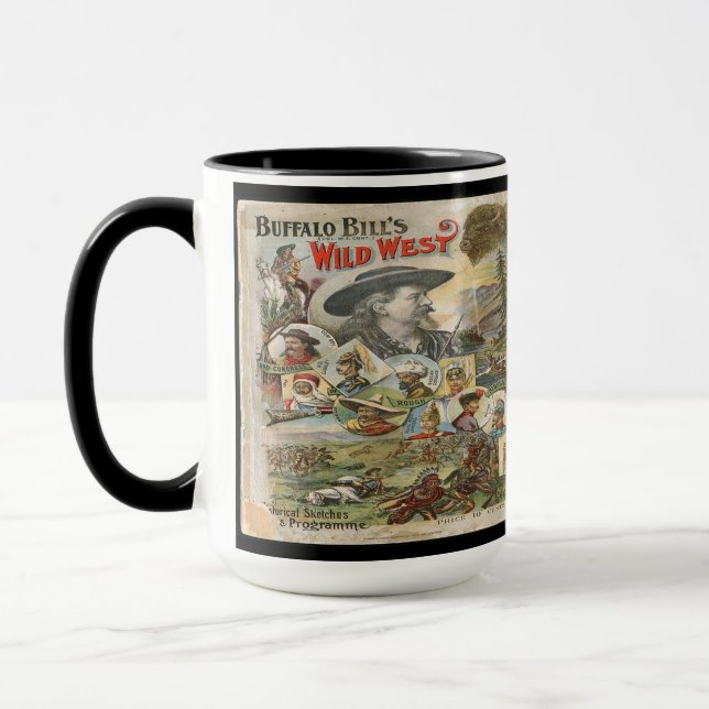 Caneca Buffalo Bills Wild West 1889 (Esquerda)