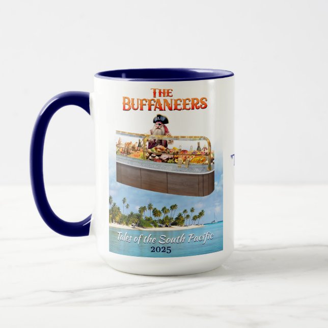 Caneca "Buffaneers" Rick o poeta no Pacífico Sul (Esquerda)