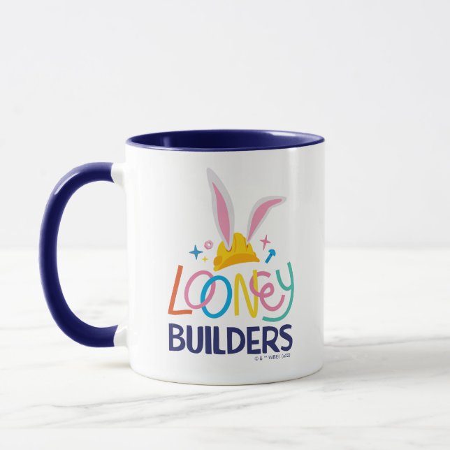 Caneca BUGS BUNNY BUILDERS™| Logotipo Empilhado de Capace (Esquerda)