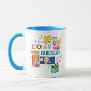 Caneca BUGS BUNNY BUILDERS™  O Colagem dos Looney Builder
