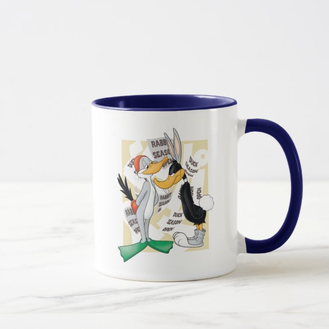 Caneca BUGS BUNNY™ & DAFFY DUCK™ Prontos para a Temporada (Direita)